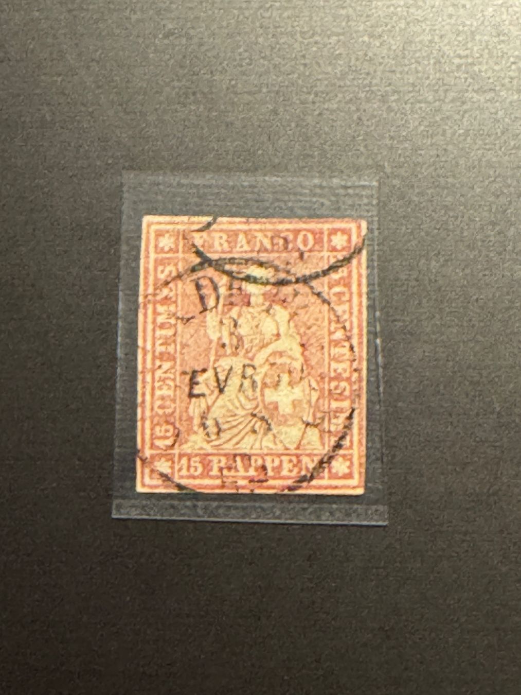 Alle Briefmarken: Toller Strubel – Gebraucht aus Uster von Briefmarken