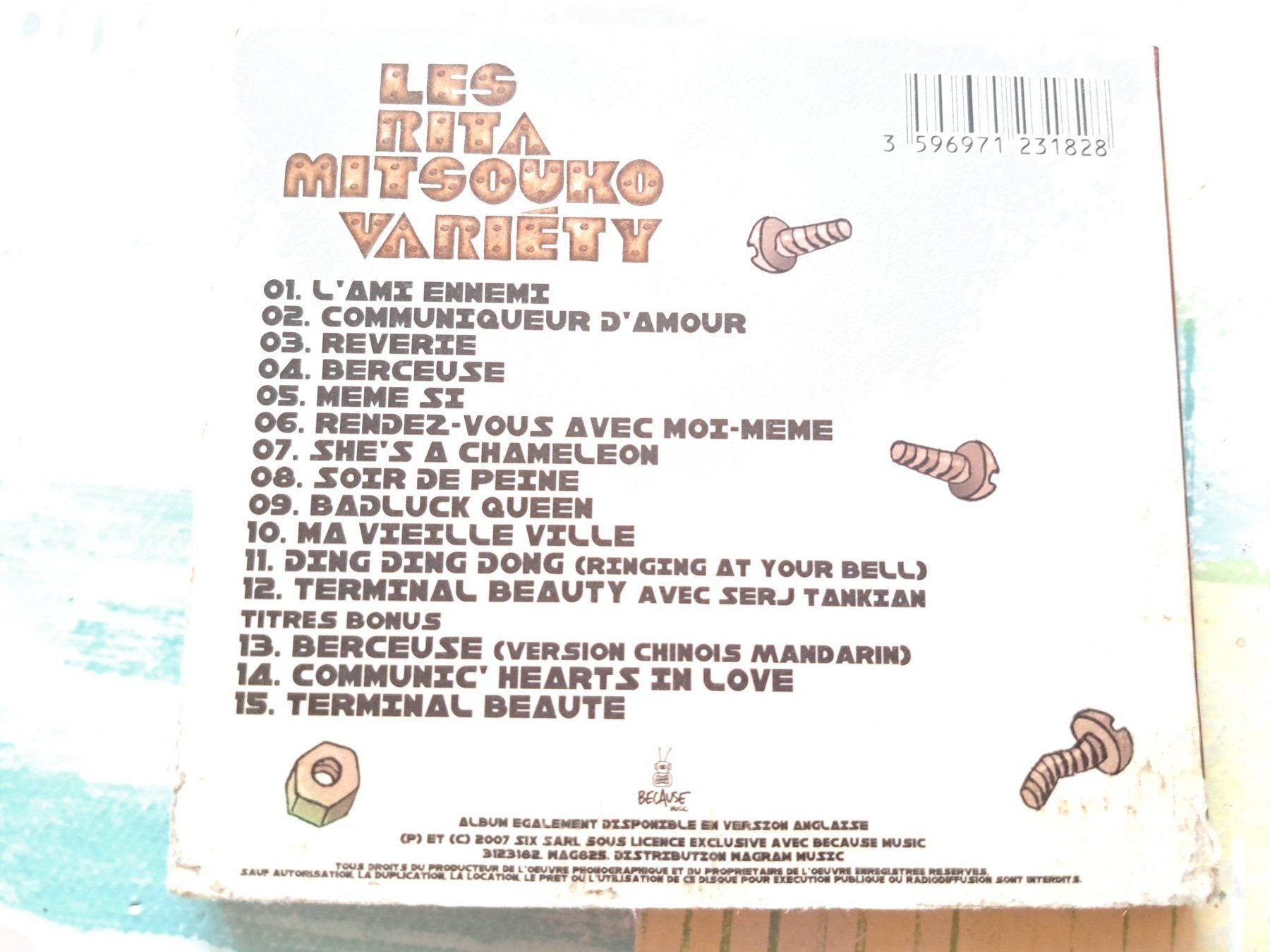 CD: Cd Les Rita Mitsouko - Variety – Usato da Pully venduto da bro_n52j 1