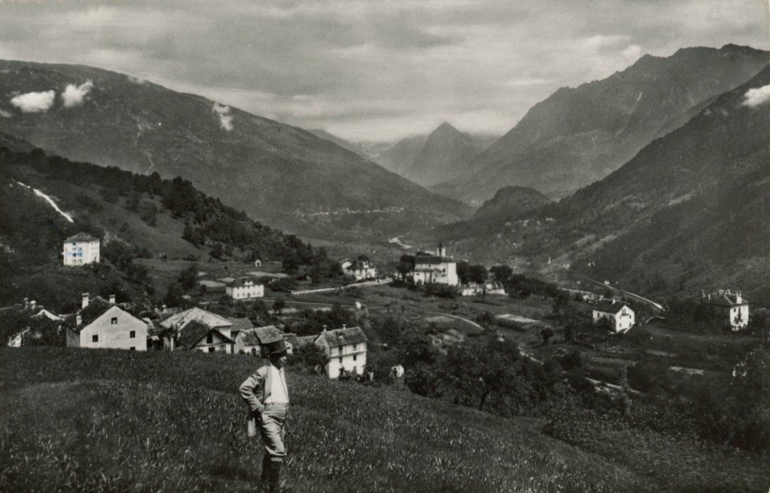 Cartoline postali: Corzonesco   TI   bei Aquarossa         um 1961 – Usato da Brig venduto da Valcards54