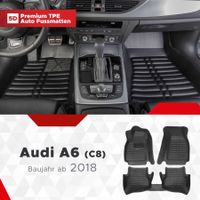 5D PremiumAuto Fussmatten für Audi A6 (C8) Baujahr ab 2018