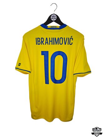 IBRAHIMOVIC #10 Original Sweden 2016-17 Home Trikot