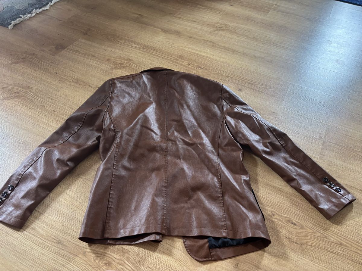 Anzüge: Blazer Kunstleder braun Grösse XL – Neu (gemäss Beschreibung) aus Kirchberg SG von lar_8mw6 7