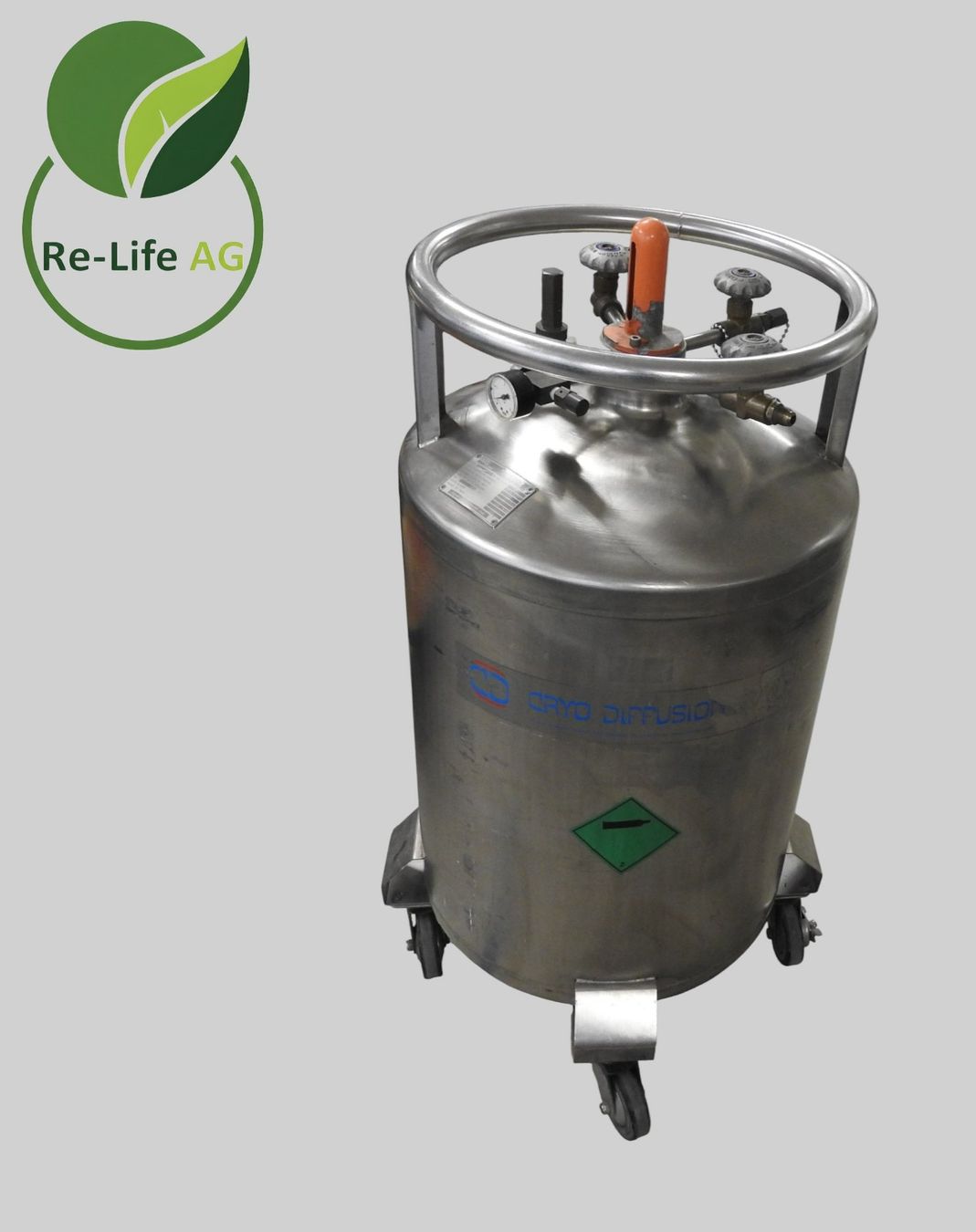 Accessori per altri veicoli: Cryo Diffusion RBP 120 VLR Liquid Nitrogen Tank – Usato da Reinach BL venduto da Re-LifeAG_Labor