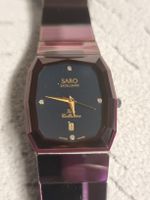 Saro Excellence Uhr Gem Collection Luxusuhr Saphierband