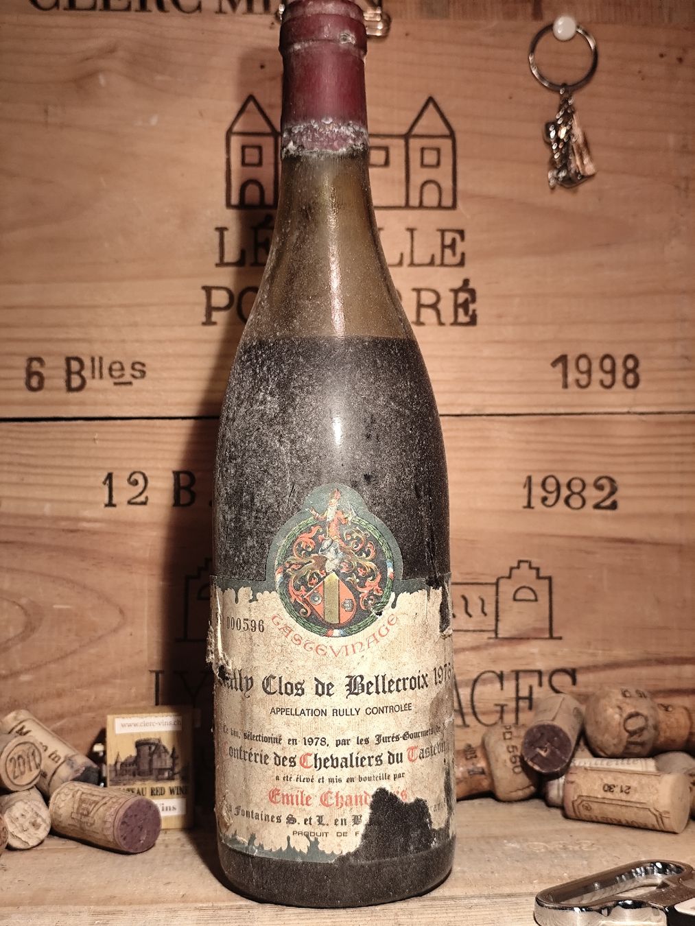 Vino: 1976 Rully Clos de Bellecroix – Nuovo (secondo la descrizione) da Büsserach venduto da Vintage-vins 1