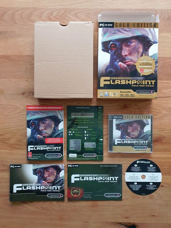 PC Game Operation Flashpoint Gold Edition (2001) Big Box (Gebraucht) in ...