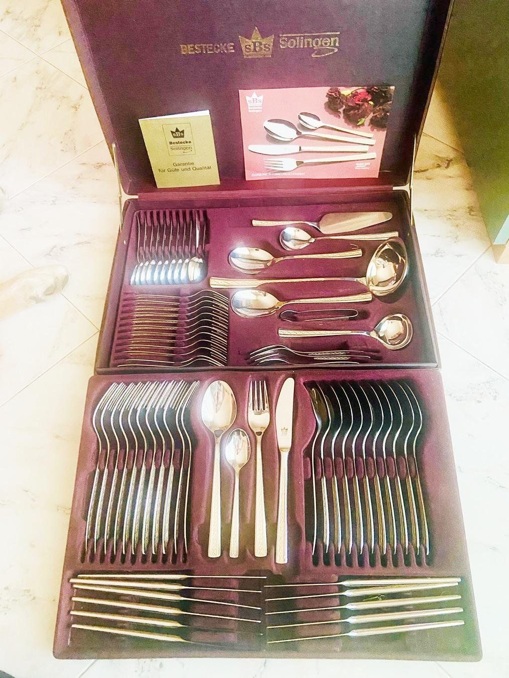 Solingen Set di posate: Set di Posate da Tavola placcate in oro – Nuovo e nell'imballaggio originale da Pregassona venduto da tec_gdd7