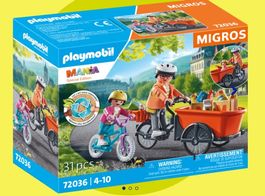 Migros Playmobil Mania Lastenvelo NEU AKTUELL