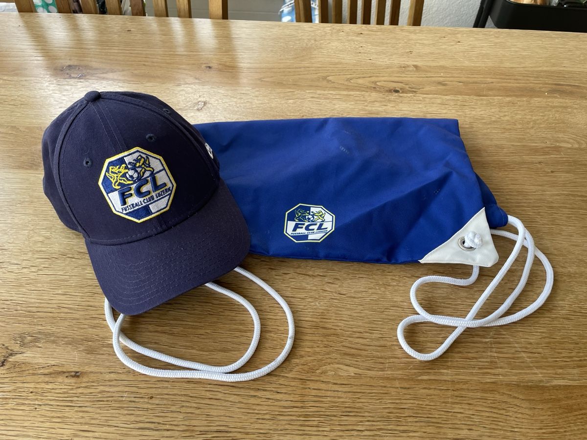 Sonstige Jungenkleidung: FC Luzern Baseballcap und FCL Bag – Gebraucht aus Zürich von piervier4