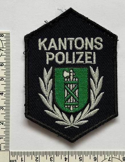 Placchette & Badge: 1 Polizei Abzeichen Kantonspolizei St. Gallen – Usato da Zürich venduto da Policepatch