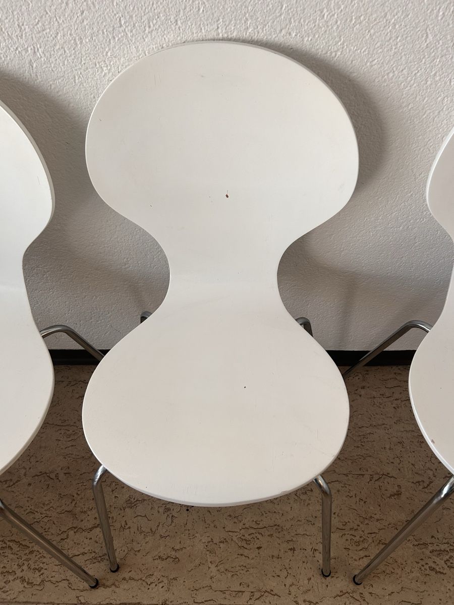 Sedie: 4 Weisse Stühle – Usato da Bern venduto da myb02 2