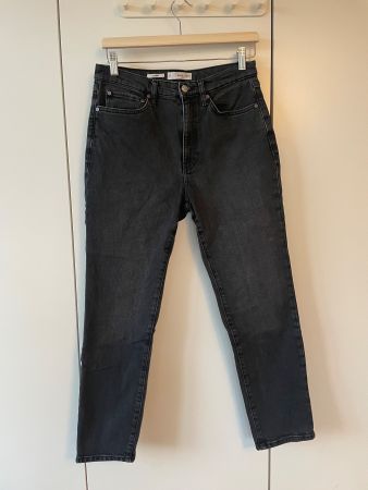 MNG Mango Mom-Jeans Claudia Gr 40 (36/38) black washed