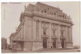 Bern, Stadttheater, Photokarte, gelaufen 1926