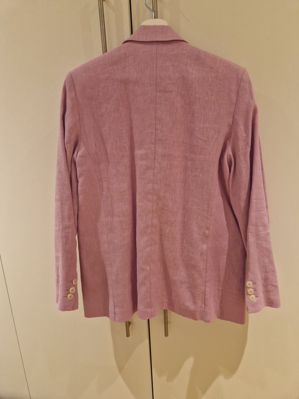 Mango Giacche: Mango Leinenblazer in Rosa - Gr. M - Neu! – Nuovo e nell'imballaggio originale da Erlinsbach SO venduto da ULIKH 9