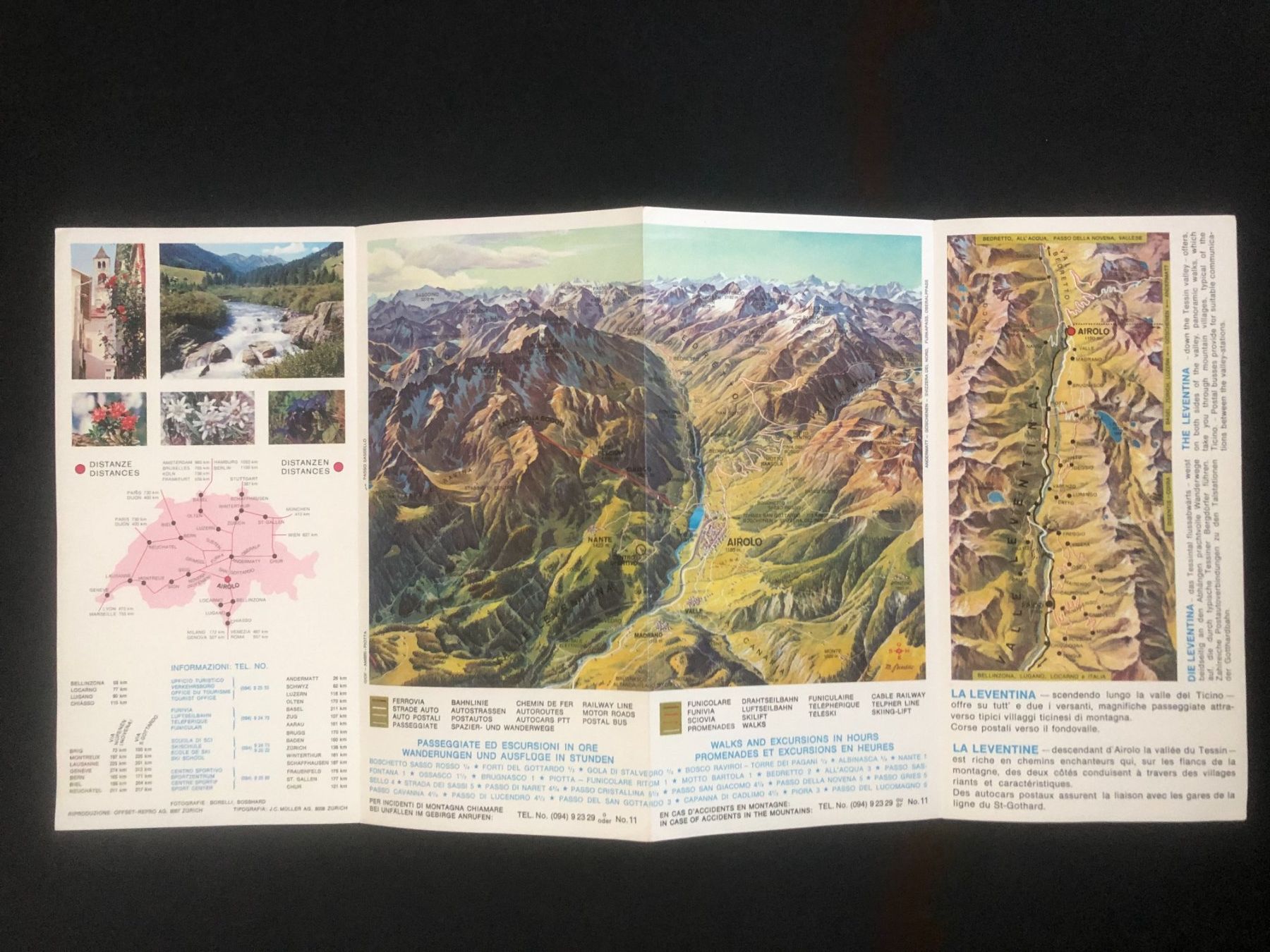 Dokumente: Airolo-Prospekt, ca. 1960er Jahre – Gebraucht aus Dietikon von Tiburon6 2