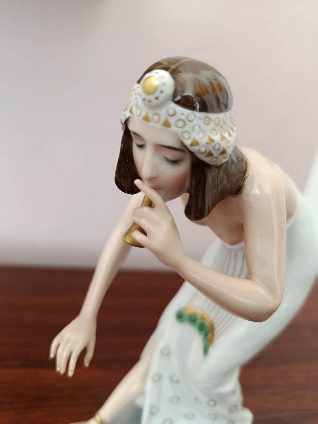 Rosenthal Statuette: Rosenthal Figur Schlangenbeschwörerin , B.Boehs 19,5 cm – Usato da Zürich venduto da timeless.tones 5