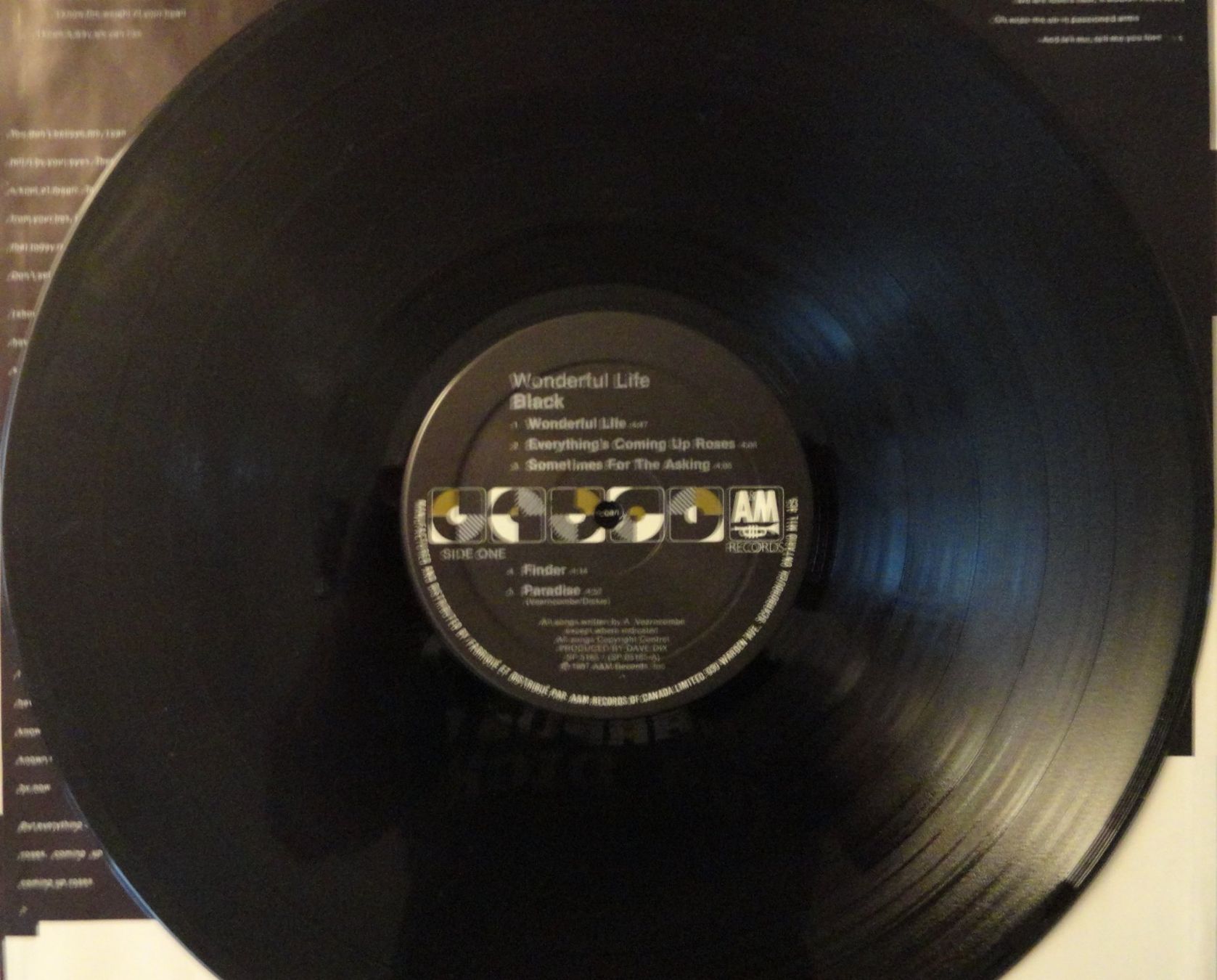 Dischi in vinile: BLACK - Wonderful Life – Usato da Neftenbach venduto da Verk13 2