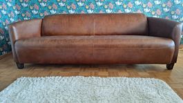 Vintage Ledersofa, 3-Sitzer, Echtleder - Top Zustand!