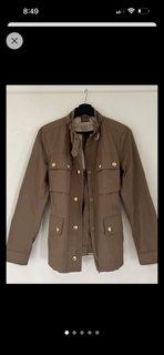 Veste kaki légère pour le printemps, taille S, Burberry
