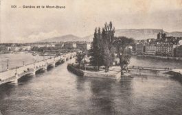 AK Genève gel. 27.9.1916