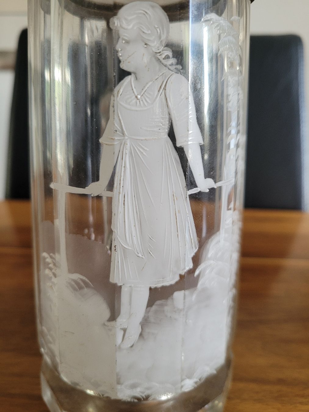 Bicchieri: Antikes Glas mit Schneemalerei – Usato da Widnau venduto da ern_d2fg 1