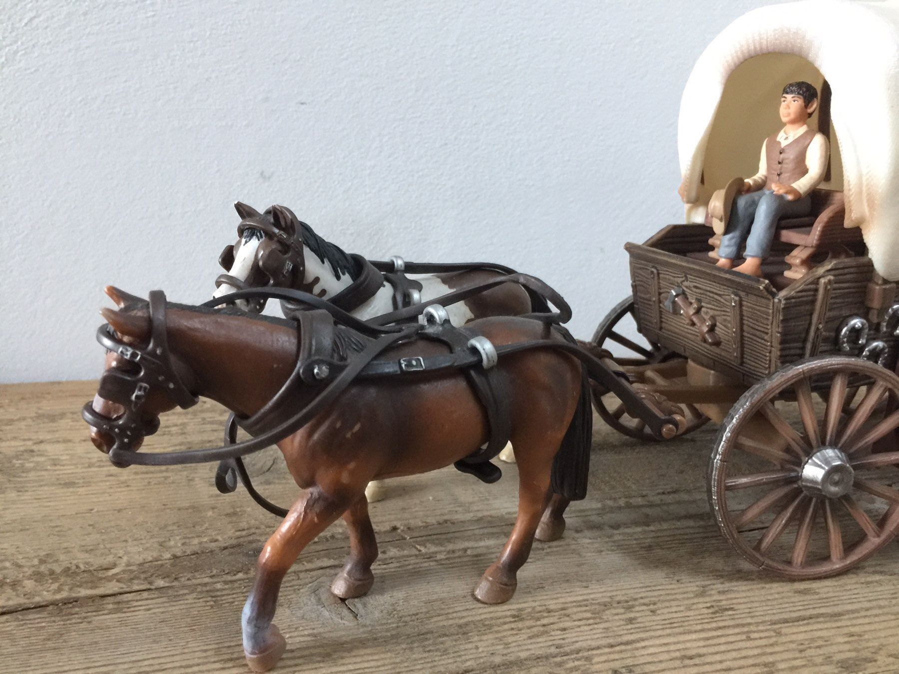 Schleich Statuette: Schleich Indianer Planwagen 42024 – Usato da Ennetbaden venduto da mapa05 2