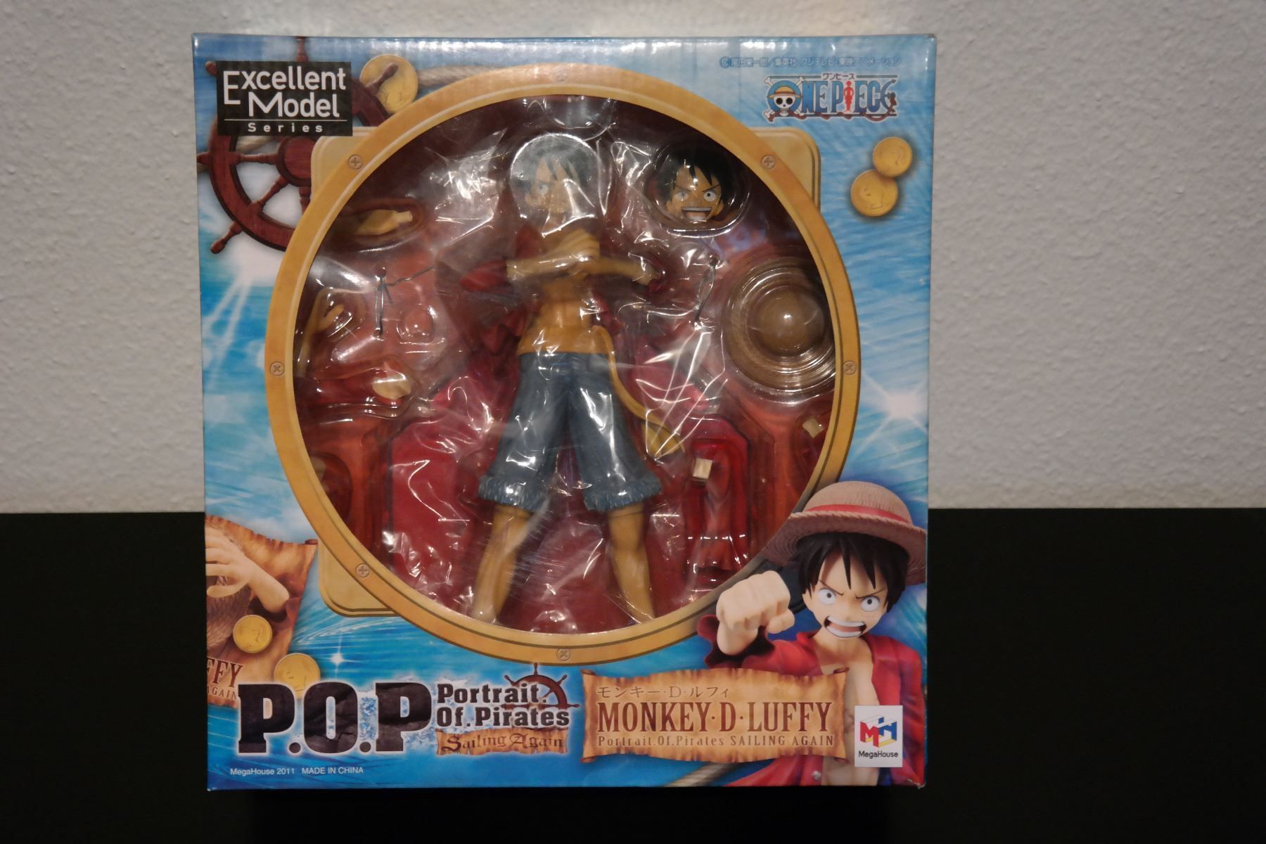 Statuette: P.O.P Ruffy One Piece Figur Mega House – Usato da Dübendorf venduto da ThomasHans