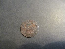 1818  1/2 Batz Canton de Vaud superbe  Très bien conservé