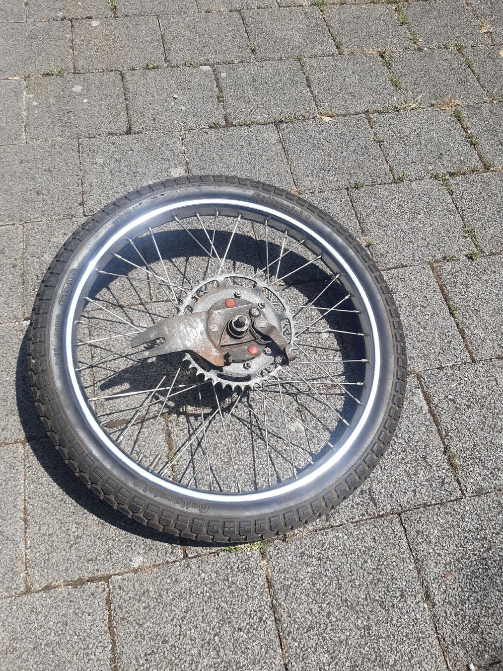 Puch Ciclomotori: Speichenrad 17" Puch Maxi – Usato da Zell LU venduto da Prijos