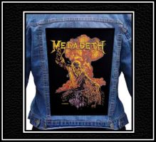 Rückenaufnäher *Megadeth* / Original Back Patch