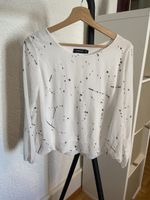 TODAY Damen Bluse, Gr. S, Weiss mit speziellem Muster