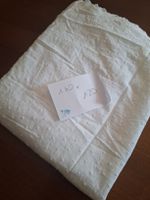 Tessuto pizzo bianco 1.60 x 1.20 