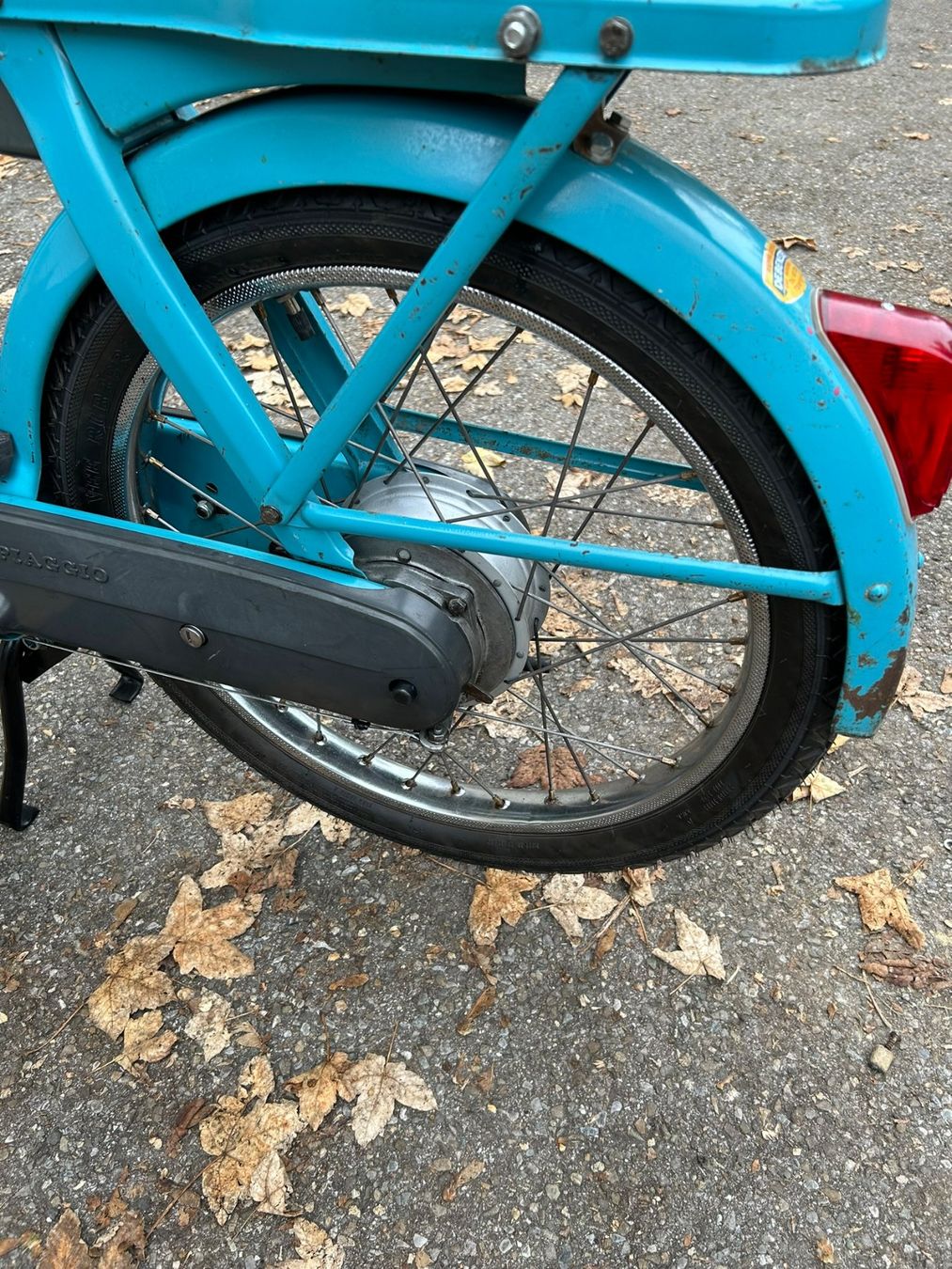 Piaggio Mofas: Piaggio Ciao SC Turchese 1971 Originalzustand ab CHF 1.- ! – Gebraucht aus Rudolfstetten von grapf 2