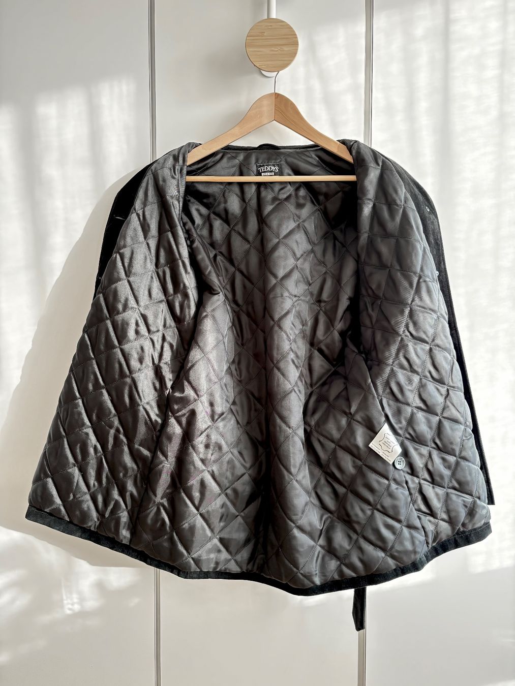 Giacche: Lange Jacke aus Veloursleder – Nuovo (secondo la descrizione) da Niederrohrdorf venduto da Madoqua 2