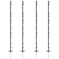 40 Kunststoffpfähle 156 cm Weidezaun