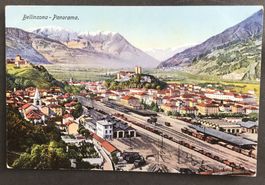 BAHNHOF BELLIZONA FEST PION.KP.3 VON 1912