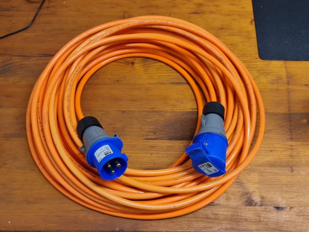 Suisse - Cavo Di Prolunga Brennenstuhl T23 N07V3V3-F 3×2.5mm² 16A 10m IP55 Arancione - Foto 6