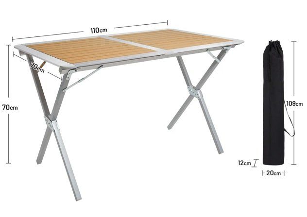 Tavoli: TIMBER RIDGE CAMPINGTISCH – Usato da Flums venduto da Hrroland 3