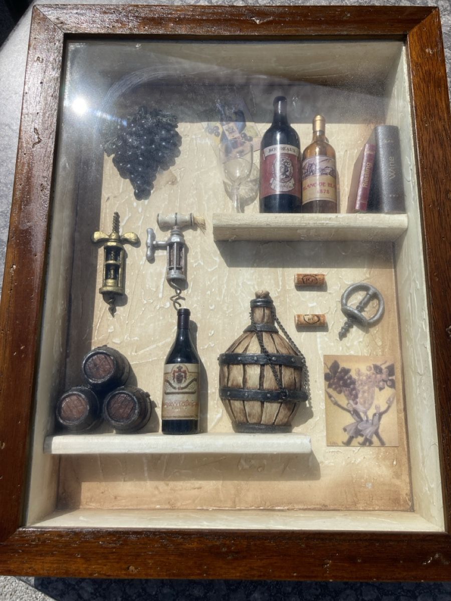 Vino: Vins tableau ancien décoration – Usato da Bursinel venduto da SeveralLives