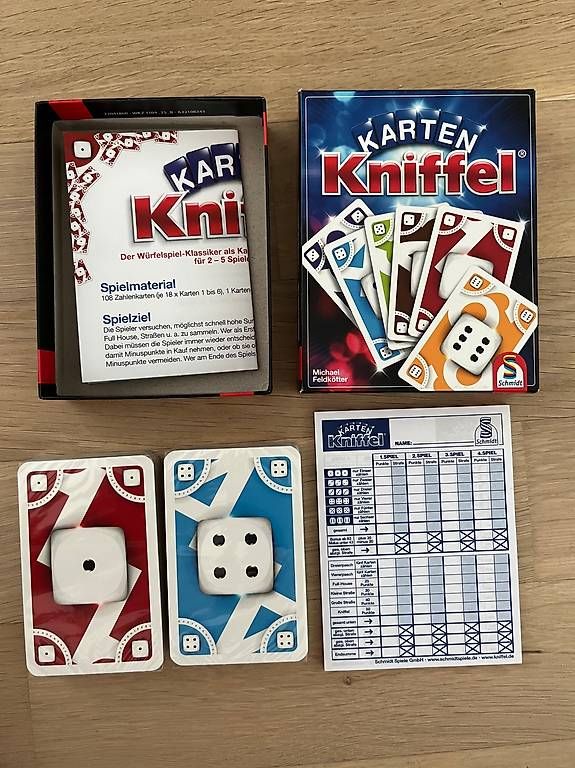 Jeux: Spiel Karten Kniffel – D'occasion à Oberburg par rap_r7yl 1