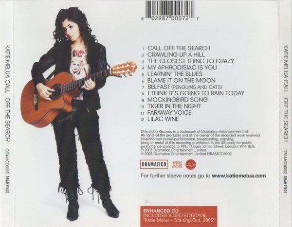 CD: Katie Melua - Call off the Search – Usato da Unterbäch venduto da eqlut 1