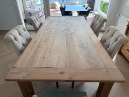 Esszimmertisch 240 Massiv Teak