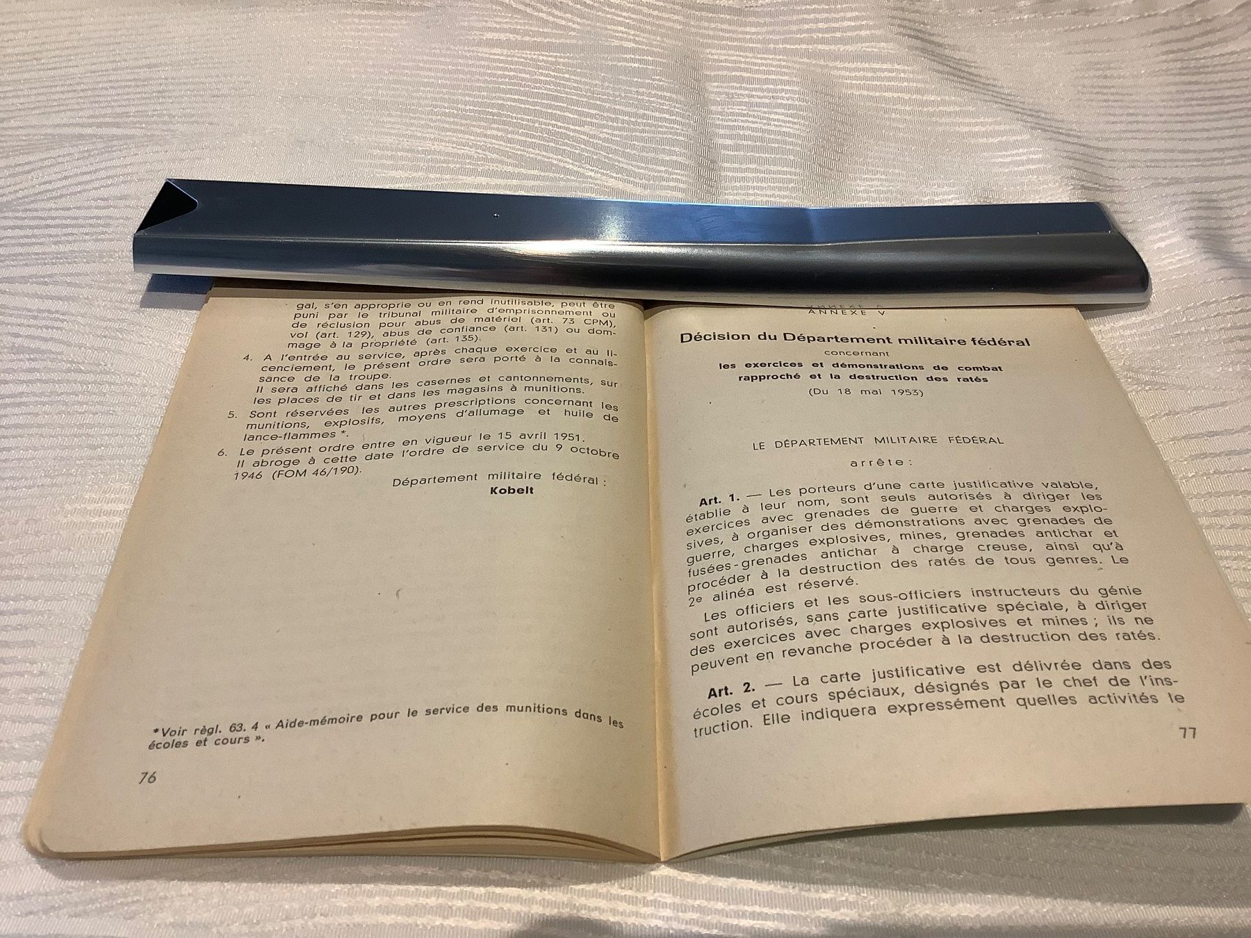 Libri: Le canon de D.C.A d’infanterie – Usato da Massongex venduto da Nitramas 5