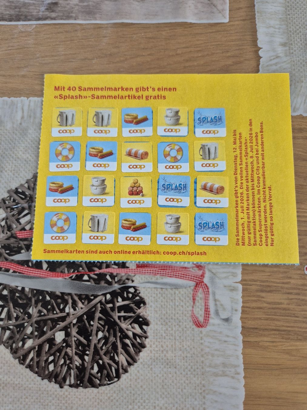 Coop Timbres & points: Splash Marke – Neuf (Voir description) à Würenlingen par kuh33 1