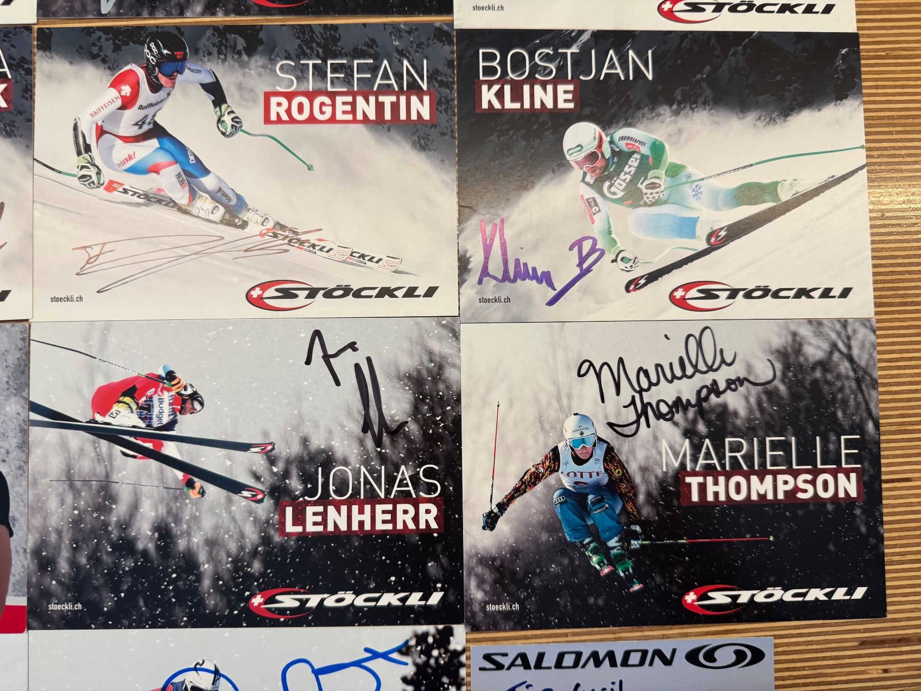 Autographes: Diverse Autogrammkarten – D'occasion à Kestenholz par cvx_889vv 4
