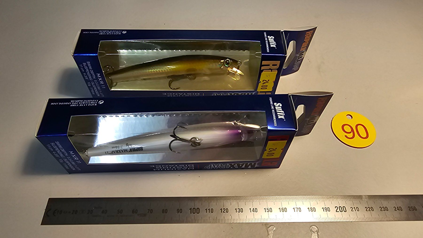 Rapala Esche: 2 Rapala Maxrap Köder, neu & OVP, Top Zustand, Max Casting – Nuovo e nell'imballaggio originale da Abtwil SG venduto da Fischerei_Artikel