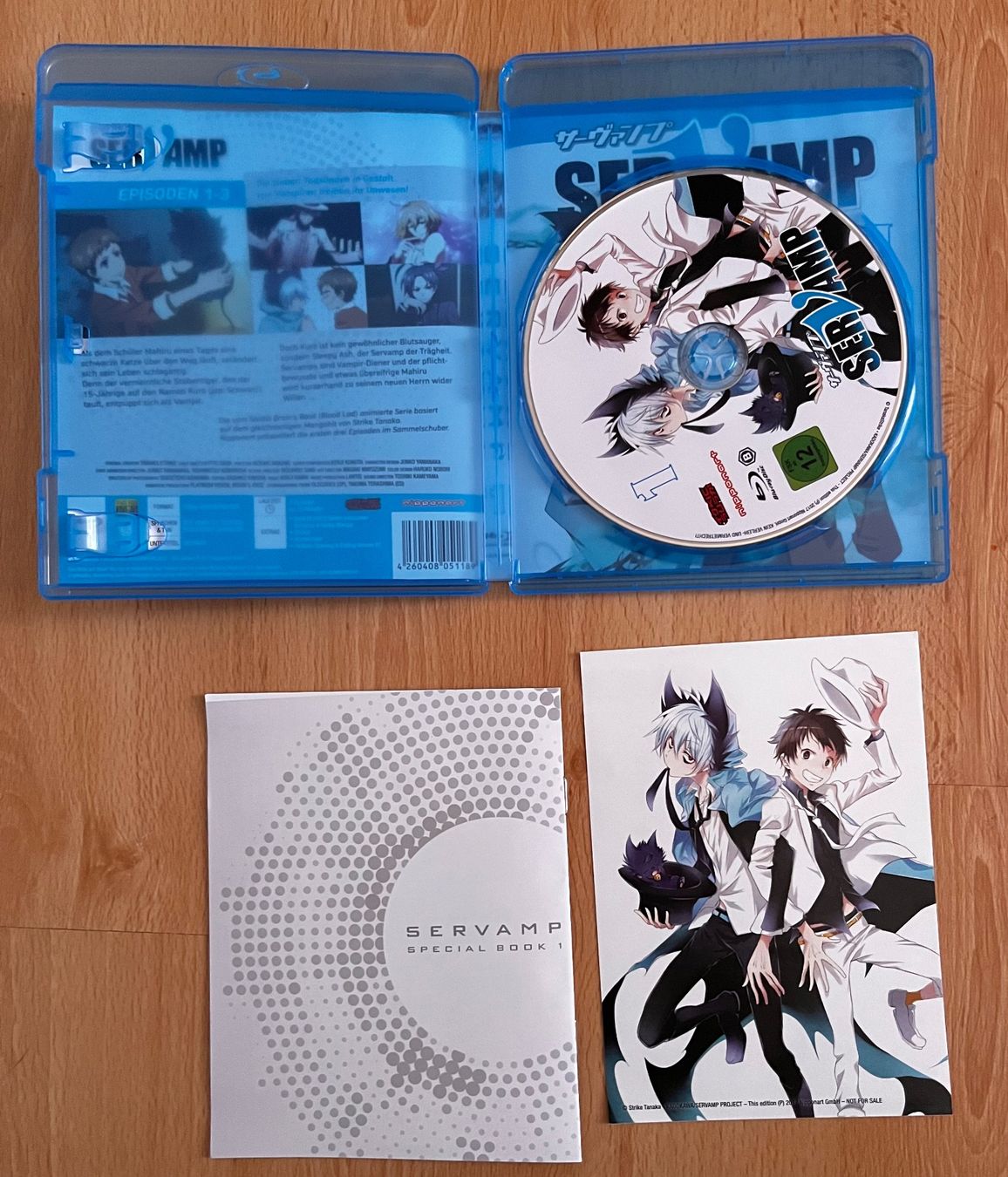 Tutti i DVDs: Servamp Vol. 1 - Limited Edition (inkl. Schuber) Blu-Ray – Nuovo (secondo la descrizione) da Höchstetten venduto da Syaoran-kun- 6