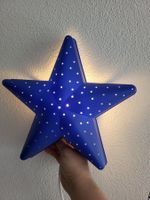 Kinderzimmer Lampe Stern blau