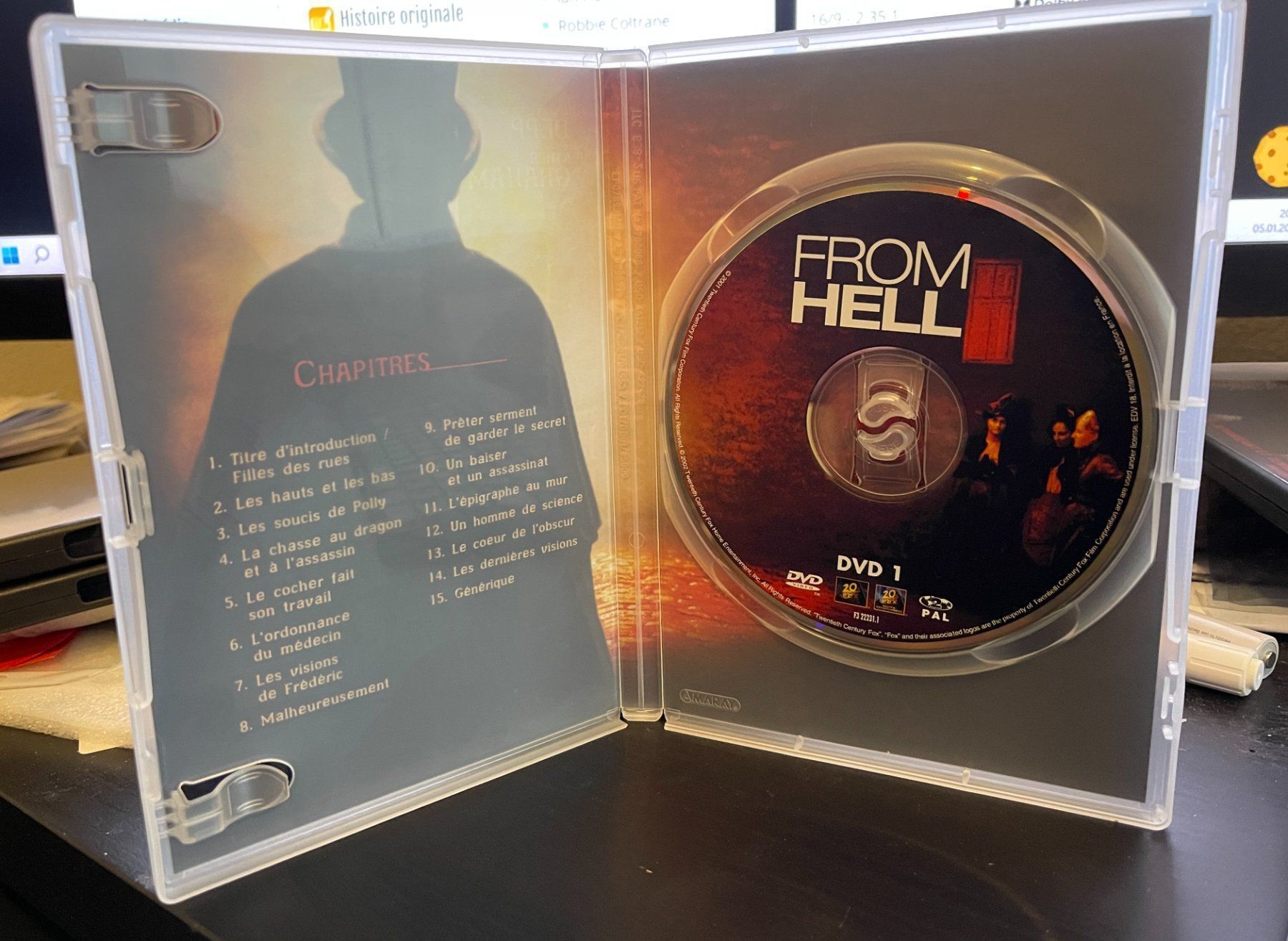 Tutti i DVDs: From Hell (2001) - DVD – Usato da Semsales venduto da __Florian__ 3