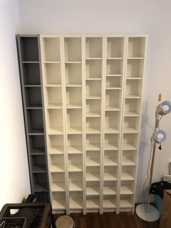 6x Benno CD/DVD/BluRay Regal von Ikea (Gebraucht) in Unterägeri für CHF ...